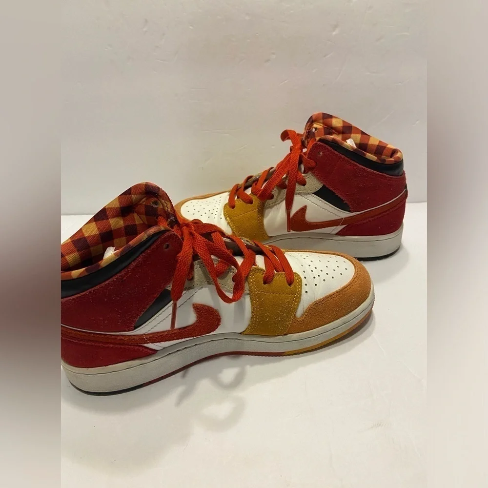 Air Jordan 1 Mid SE Picnic (GS) Youth shoes DX2460-601 sz 6Y